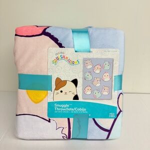 Squishmallows Kids throw blanket- Multicolor Fun